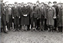 1944-11-23_Photo DA086_Gheorghe Gheorghiu-Dej in Valea Jiului-Petrosani
