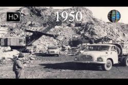 VIDEO Arhivă: 1950 Valea Jiului - centrul carbonifer al României HD