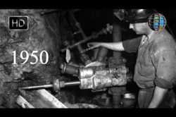 VIDEO Arhivă: 1950 Femeile lucrează în mine HD